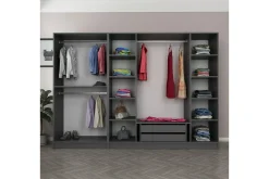 Garderober & Garderobesystem-Fruitland Garderobe 270 cm Antracit
