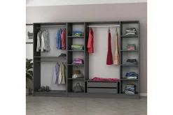 Garderober & Garderobesystem-Fruitland Garderobe 270 cm Antracit