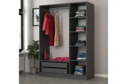 Garderober & Garderobesystem-Fruitland Garderobe 135 cm Antracit