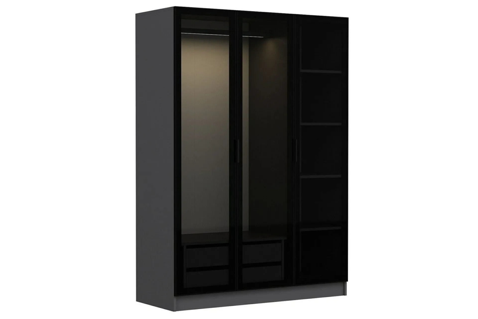 Garderober & Garderobesystem-Fruitland Garderobe 135 cm Antracit