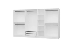 Garderober & Garderobesystem-Fruitland Garderobe 315 cm Hvit