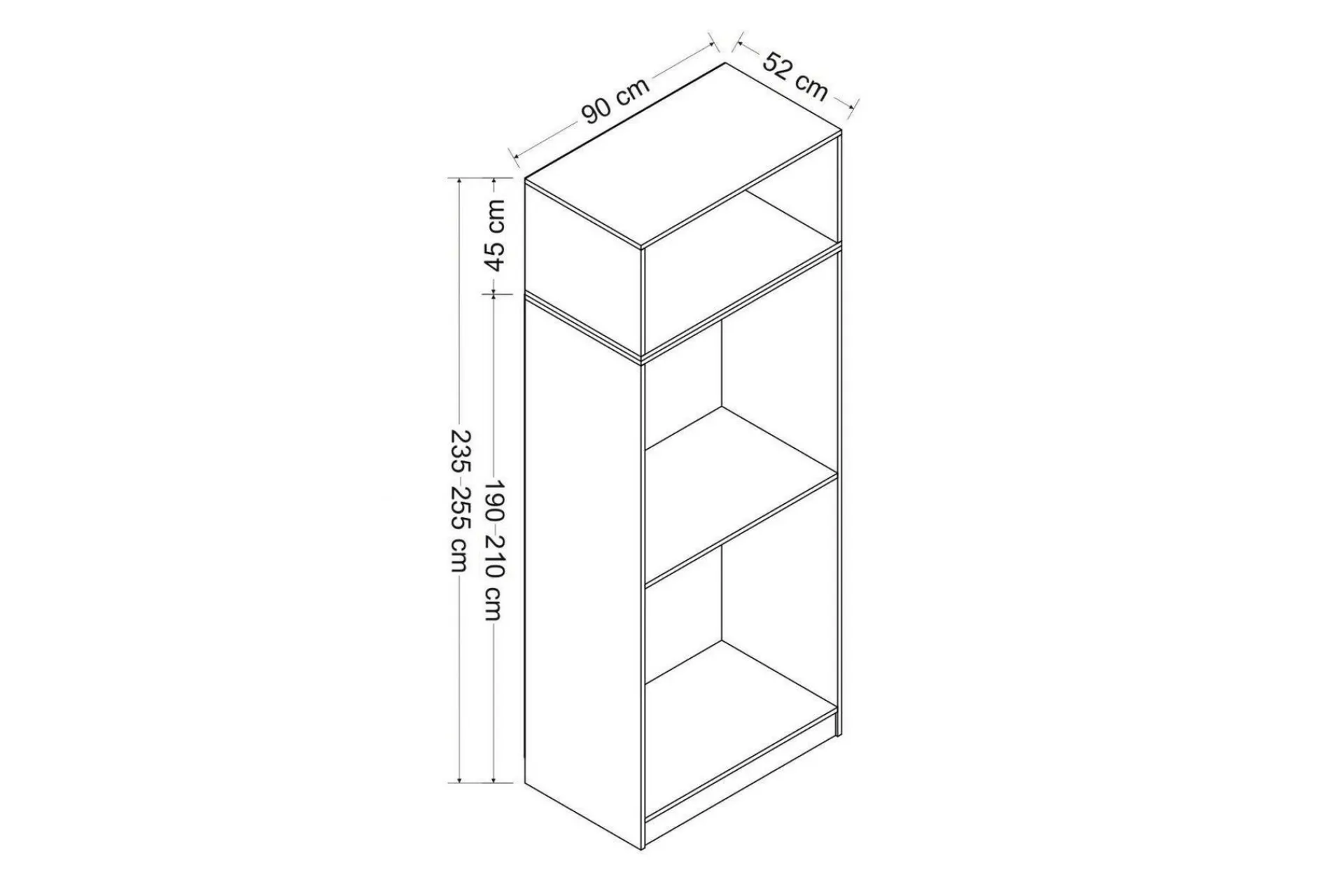Fruitland Garderobe 90 cm