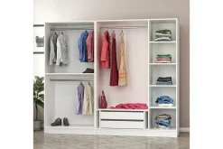 Garderober & Garderobesystem-Fruitland Garderobe 225 cm Hvit