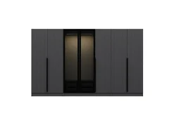Vegghengt Oppbevaring|Knaggerekke-Fruitland Garderobe 315 cm Antracit