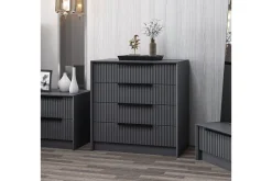 Entrekommode|Kommode-Fruitland Kommode 72 cm Antracit