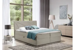 Kontinentalsenger|Seng Med Oppbevaring-Frusci Kontinentalseng 180x200 + Overmadrass Decora 5