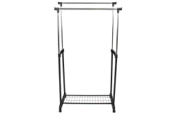Knaggerekke-Fry Kleshenger 83x43x935/168 cm Krom