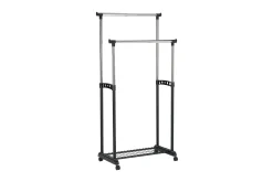 Knaggerekke-Fry Kleshenger 83x43x935/168 cm Krom