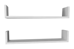 Vegghylle-Furny Home Vegghylle 63 cm Hvit