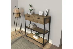 Kommode|Entrekommode-Fynlor Kommode 90 cm Eik