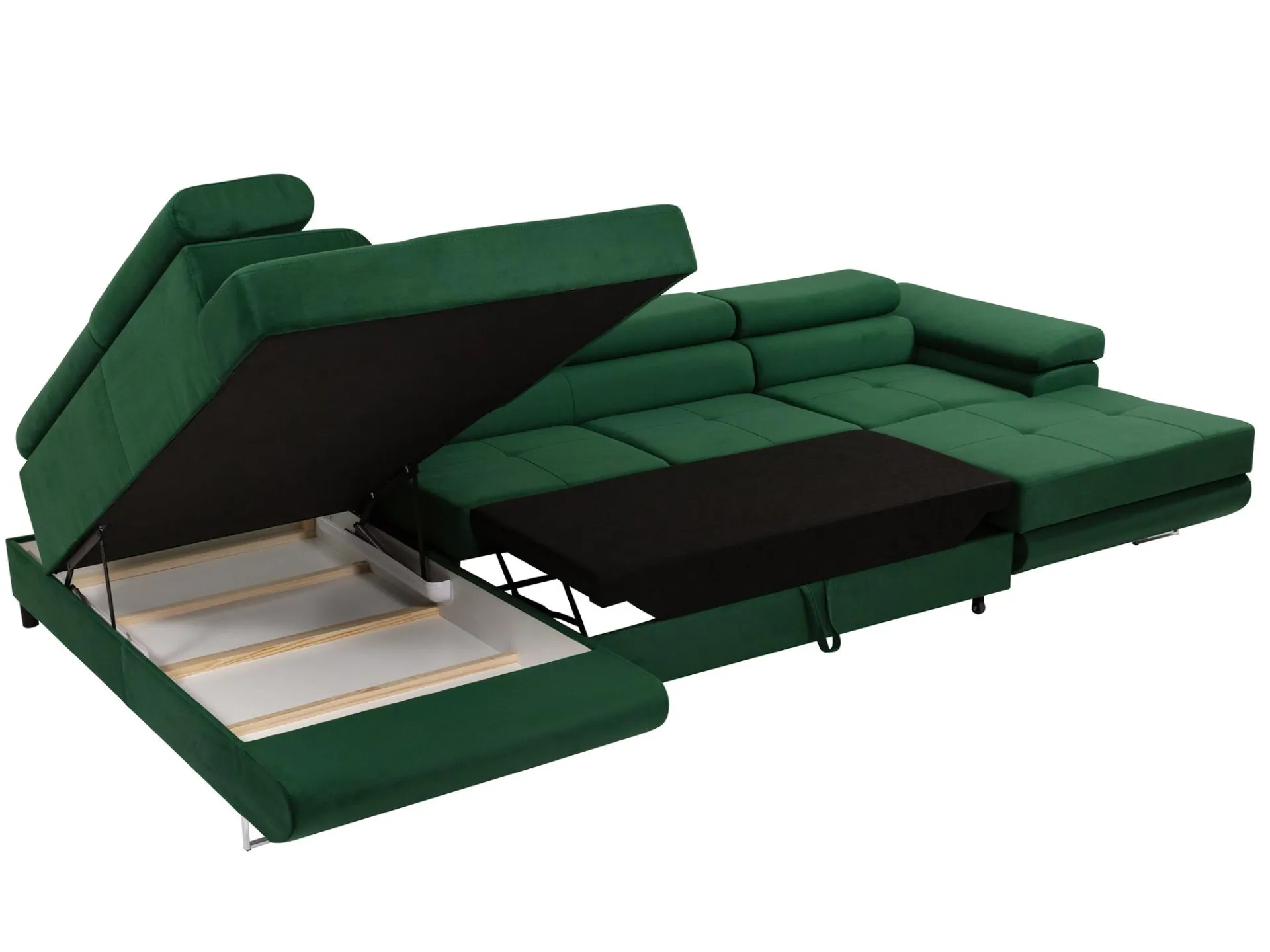 Sovesofaer-Gabina 5-seters U-formet sovesofa med divan og sjeselong Lumo 40