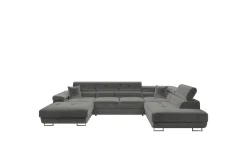 Gabina Sofa med Divan og Sjeselong 4-seter