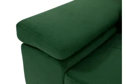 Sofa Med Sjeselong-Gabina Sofa med Sjeselong 3-seter Blå