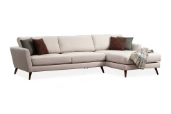 Velour Sofa & Fløyel Sofa-Gajanejos Divansovesofa Beige
