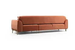 Velour Sofa & Fløyel Sofa-Gajanejos Divansovesofa Brun