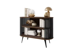 Sideboard & Skjenker-Galia Skjenk 120x40 cm Svart,Brun