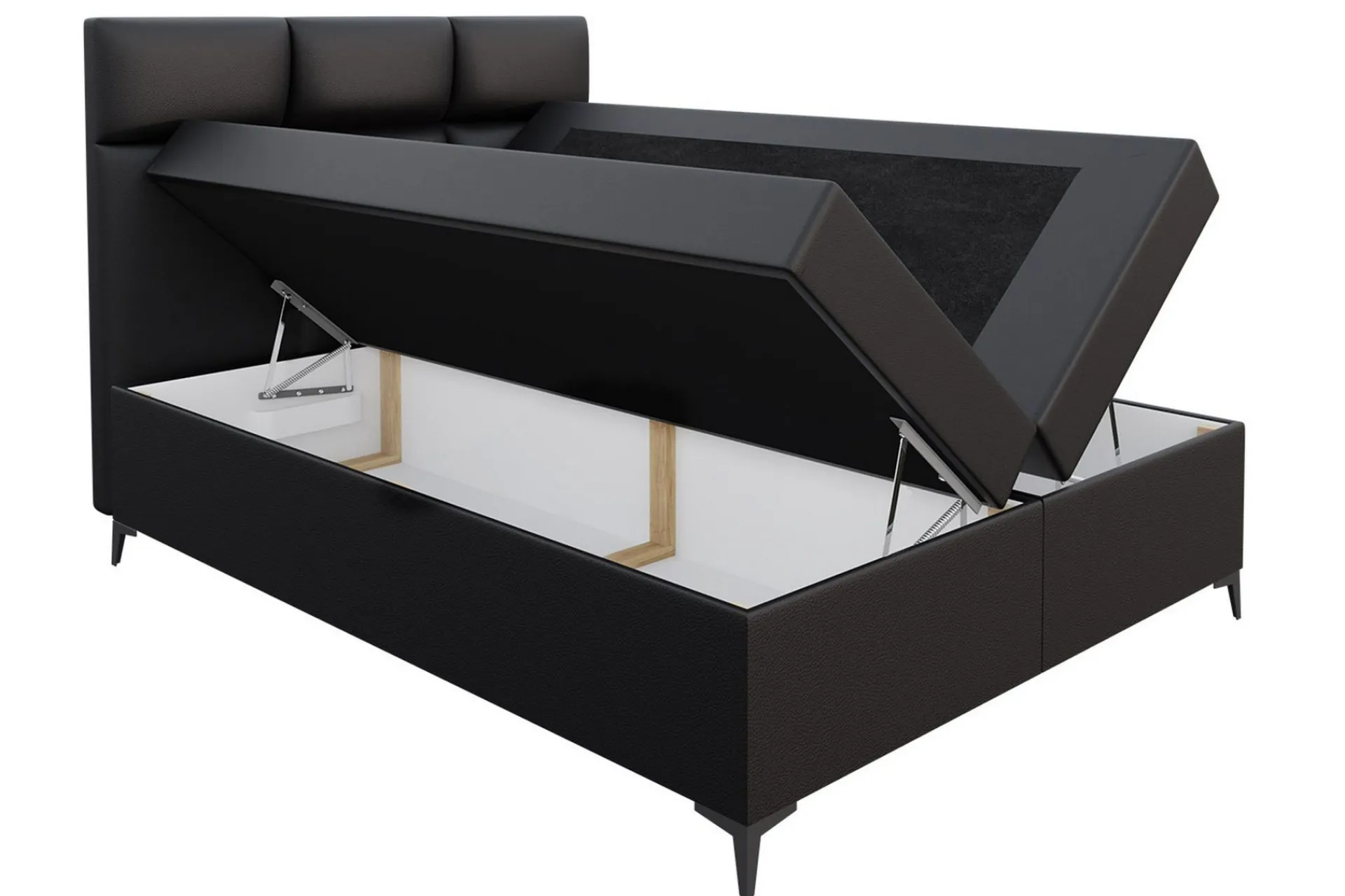 Seng Med Oppbevaring-Galtebol Kontinentalseng 160x200 cm Haze 29