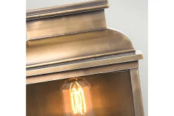 Entré|Fasadebelysning-Gammel Bailey Elstead Lighting Utendørs Vegglampe Messing