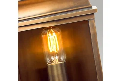 Entré|Fasadebelysning-Gammel Bailey Elstead Lighting Utendørs Vegglampe Messing