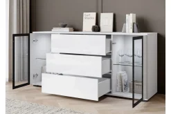 Sideboard & Skjenker-Gammel Skjenk 150x40 cm Brun