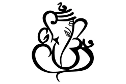 Ganesha Veggdekor