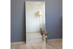 Veggspeil|Helkroppsspeil-Garciamartinez Dekorasjonsspeil 130 cm Sølv