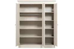 WOOOD Hattehylle|Hjørnehylle-Garderobehyllesett Olivia Beige