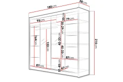 Garderobe + LED