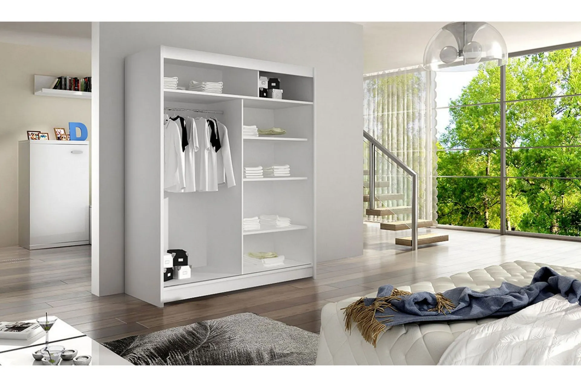 Garderober & Garderobesystem-Garderobe Lino Hvit