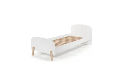 Møbelsett Til Soverom-Garderobe med seng nattbord Kiddy Hvit