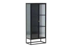 Venture Home Oppbevaringsskap|Skap-Garis Skapkommode 70x40x160 cm Svart