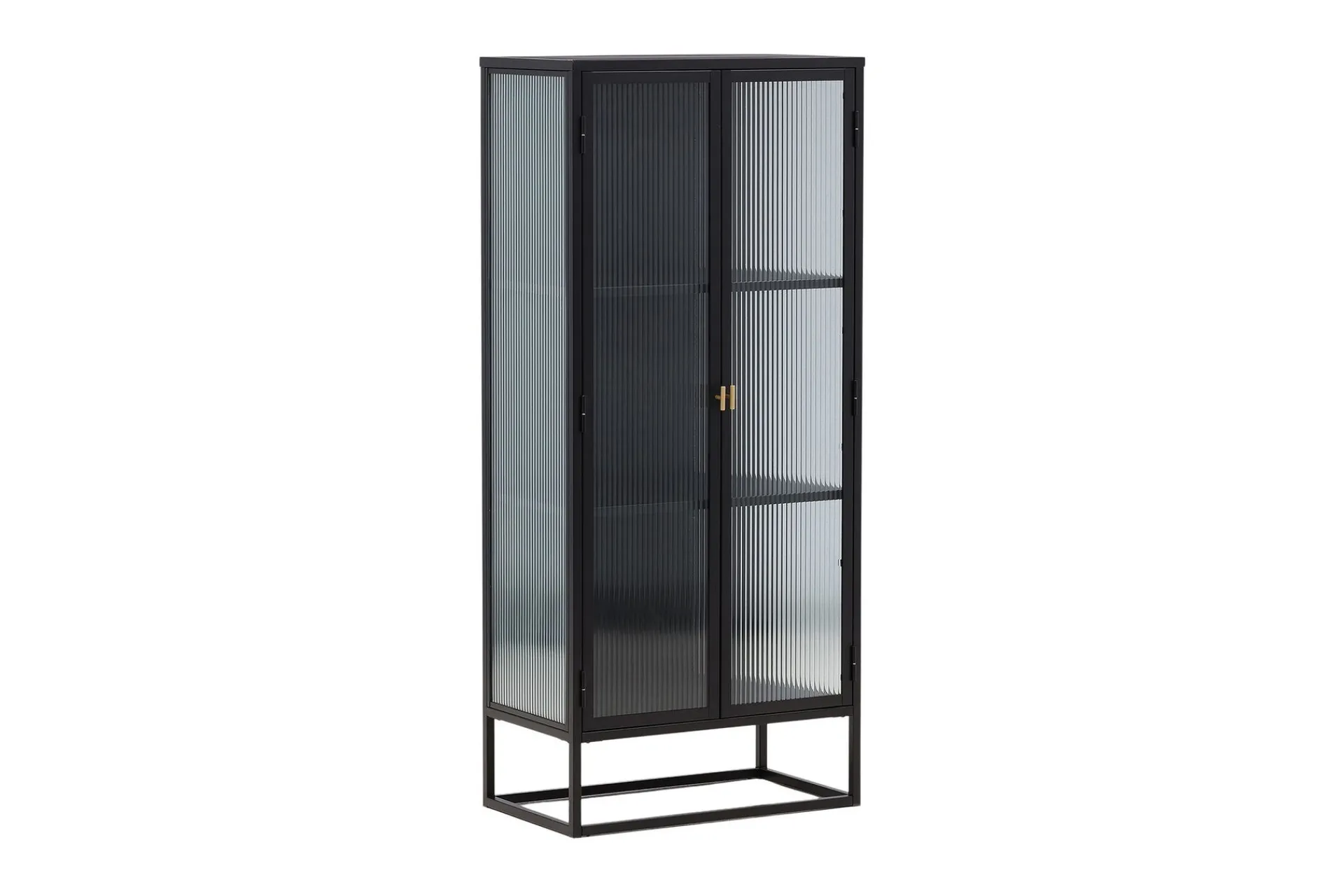 Venture Home Oppbevaringsskap|Skap-Garis Skapkommode 70x40x160 cm Svart