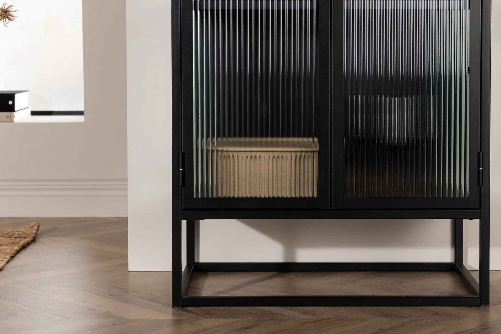 Venture Home Oppbevaringsskap|Skap-Garis Skapkommode 70x40x160 cm Svart