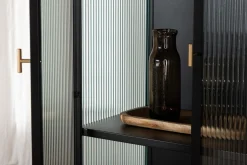 Venture Home Oppbevaringsskap|Skap-Garis Skapkommode 70x40x160 cm Svart
