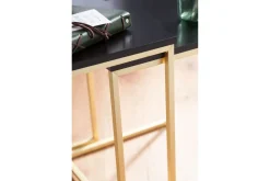 Wohnling Avlastningsbord-Geancarlo Settbord 48 cm 2 Bord Svart,Gull