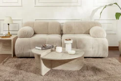 Sofabord-Georgette Sofabord 90 cm Travertin