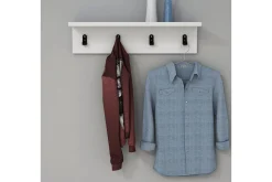 Stumtjener|Knaggerekke-Gersby Vegghylle 60 cm Hvit