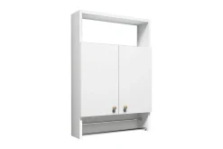 Oppbevaringsskap|Skap-Giff Baderomskap 60 cm Hvit