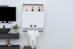 Oppbevaringsskap|Skap-Giff Baderomskap 60 cm Hvit