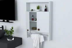 Oppbevaringsskap|Skap-Giff Baderomskap 60 cm Hvit