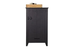 WOOOD Oppbevaringsskap|Skap-Gijs Oppbevaringsskap 85 cm Svart