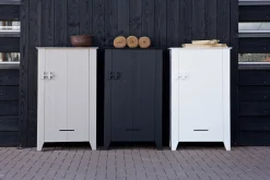 WOOOD Oppbevaringsskap|Skap-Gijs Oppbevaringsskap 85 cm Svart