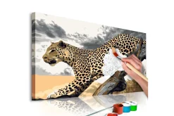 Male Selv-Gjør-det-selv-maleri Cheetah 60x40 cm