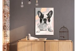 Gjør-det-selv-maleri Fransk Bulldog 40x60 cm