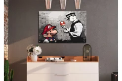 Male Selv-Gjør-det-selv Maleri Mario Banksy 60x40 cm