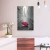 Gjør-det-selv Maleri Paris Rød Paraply 40x60 cm