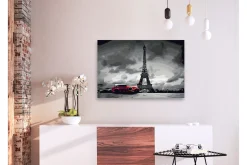 Male Selv-Gjør-det-selv-maleri Paris Red Limousine 60x40 cm