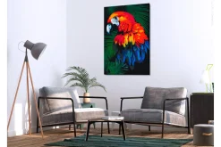 Male Selv-Gjør-det-selv Maleri Parrot 40x60 cm
