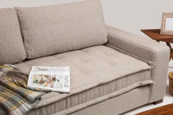Hjørnesofa-Gladfield Divansofa 3-seters Beige