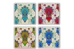 Glassunderlag 4-pk